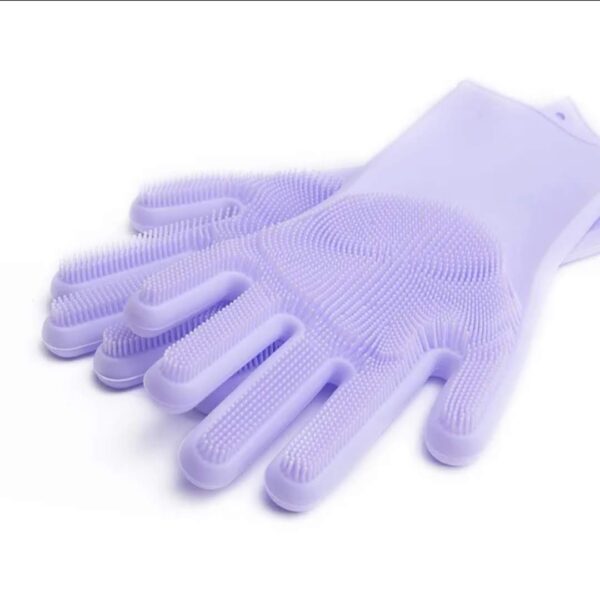 Silicon Washing Gloves - Image 7