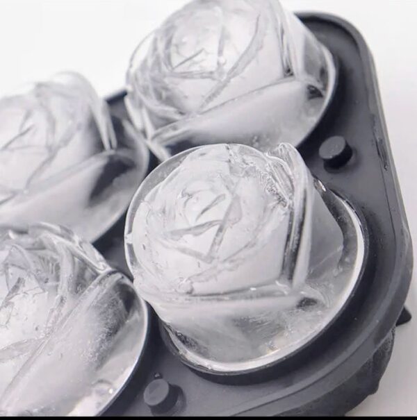 Silicone Ice Tray - Rose Shape - Image 6