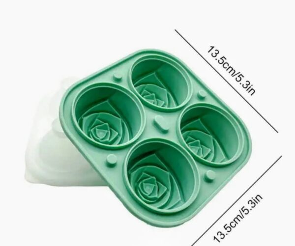 Silicone Ice Tray - Rose Shape - Image 9