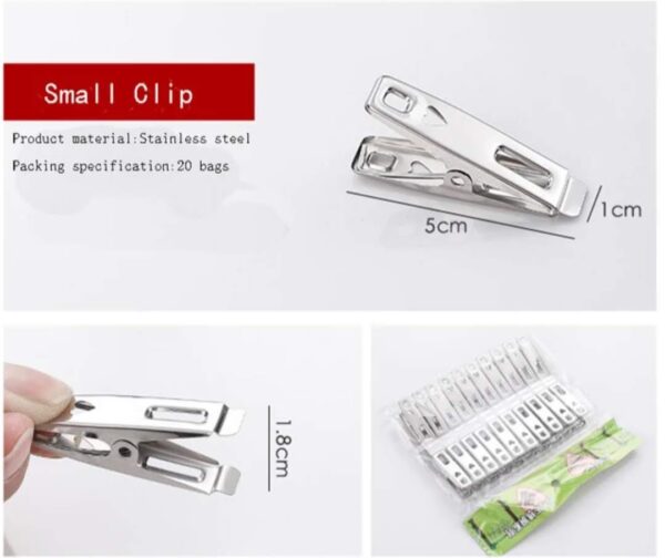 Stainless Steel Clips - Image 5